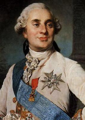 Joseph-Siffred  Duplessis Portrait of Louis XVI of France china oil painting image